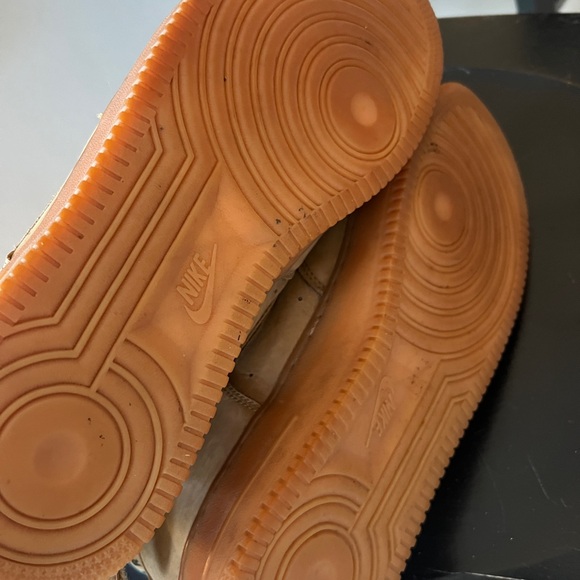 Nike Air Force 1 High Top Sneakers - Brown - Picture 5 of 10